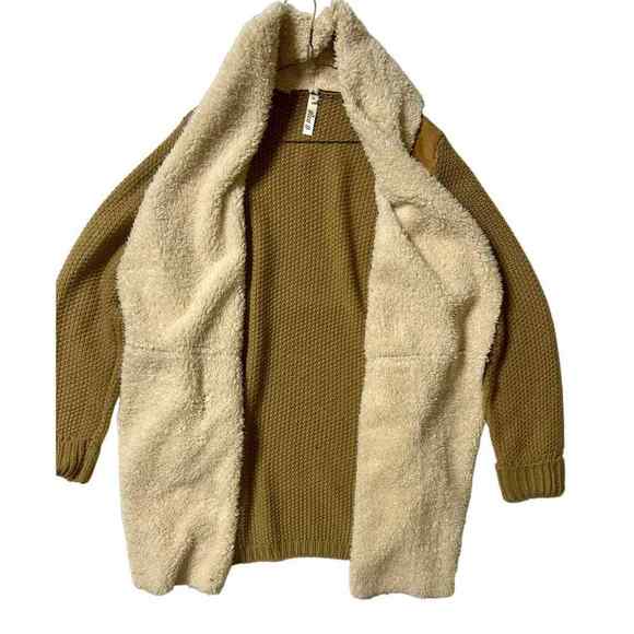 Diva D Shawl Sweater Camel Color Women’s Size 1XL - Picture 11 of 16